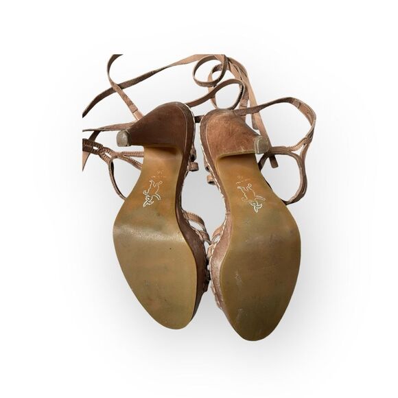 Marni Brown Leather Strappy Sandals Size 6 - Picture 4 of 5